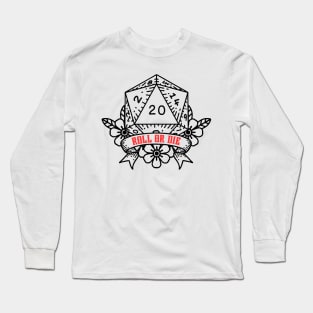 Roll or Die Logo Long Sleeve T-Shirt